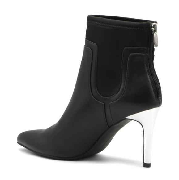 ADRIENNE VITTADINI® Netta Bootie Metal Heel Designer #652 - Picture 3 of 7